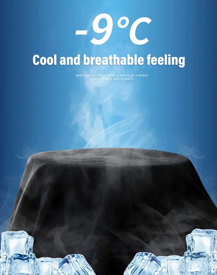 Unisex Ice Silk Quick Drying Stretch Shorts