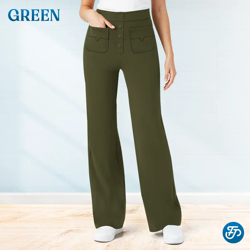 Women's Casual High Waist Stretch Pants