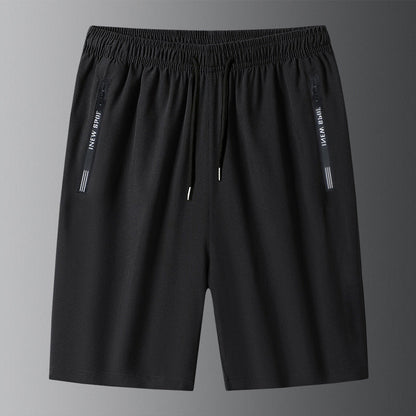 Unisex Ice Silk Quick Drying Stretch Shorts