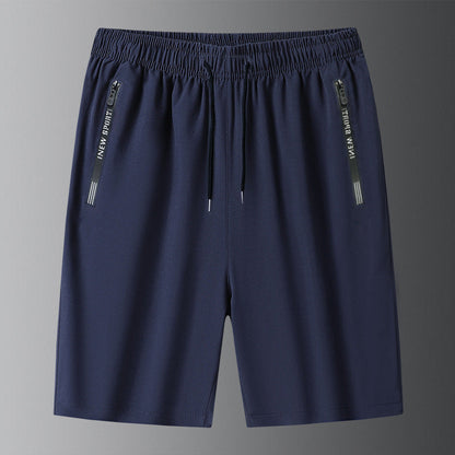 Unisex Ice Silk Quick Drying Stretch Shorts