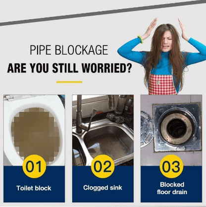 Global Bestsellers🔥Powerful Sink & Drain Cleaner⏳Limited time offer 50%~85% off 😍Buy more, get more free!