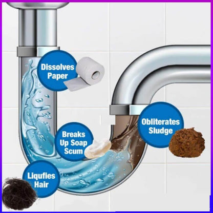 Global Bestsellers🔥Powerful Sink & Drain Cleaner⏳Limited time offer 50%~85% off 😍Buy more, get more free!